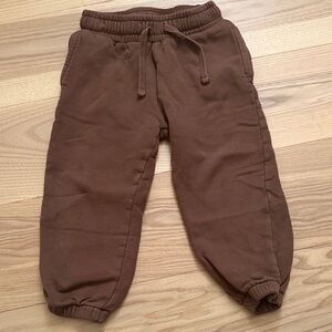 Cozy Kids Brown Drawstring Joggers